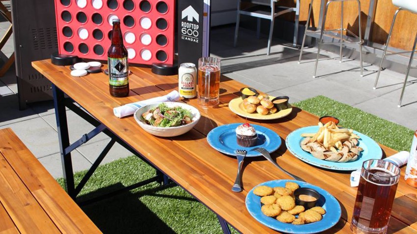 Andaz Beer Garden 2