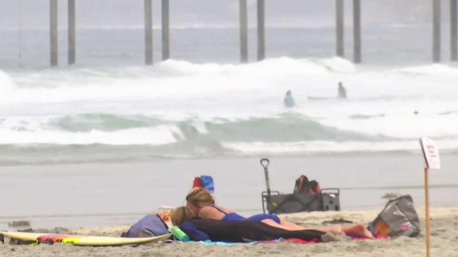 Beaches Reopen For Sitting Sunbathing Nbc 7 San Diego