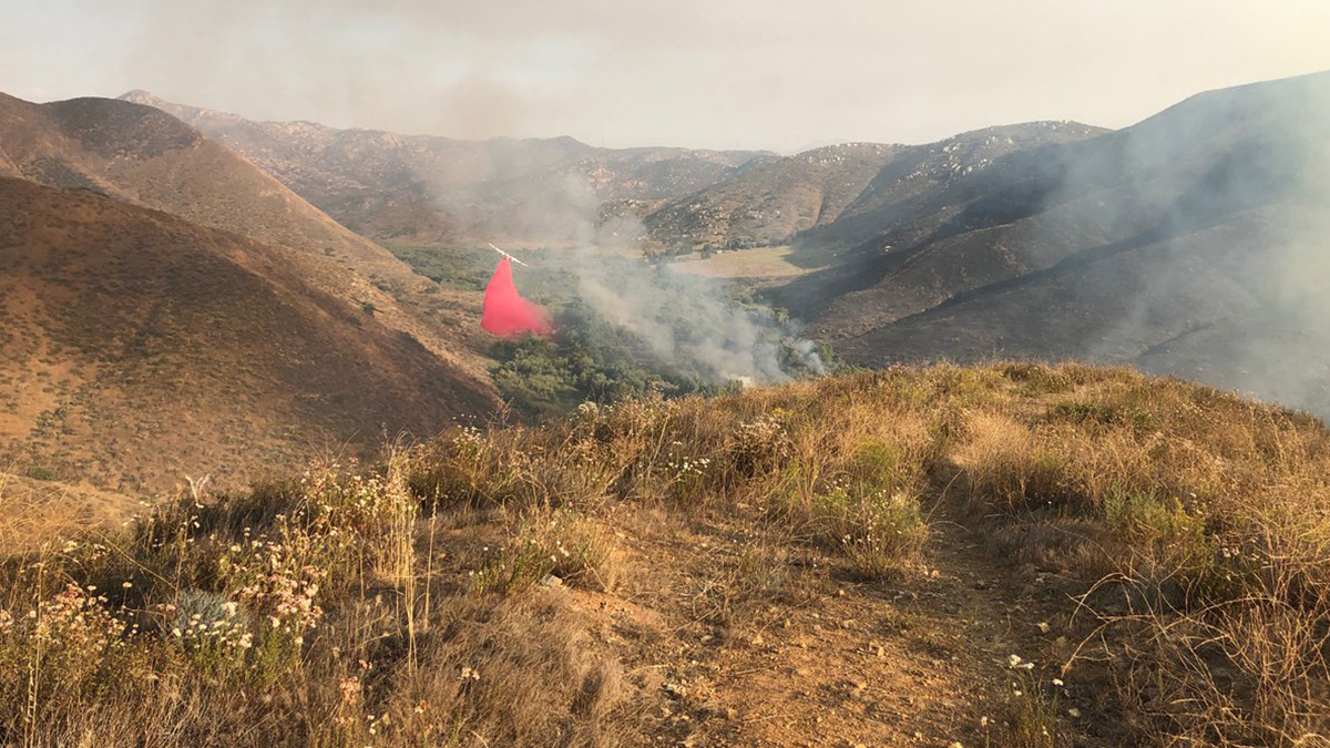 650Acre ‘Cottonwood Fire’ at USMexico Border Now 95 Percent Contained