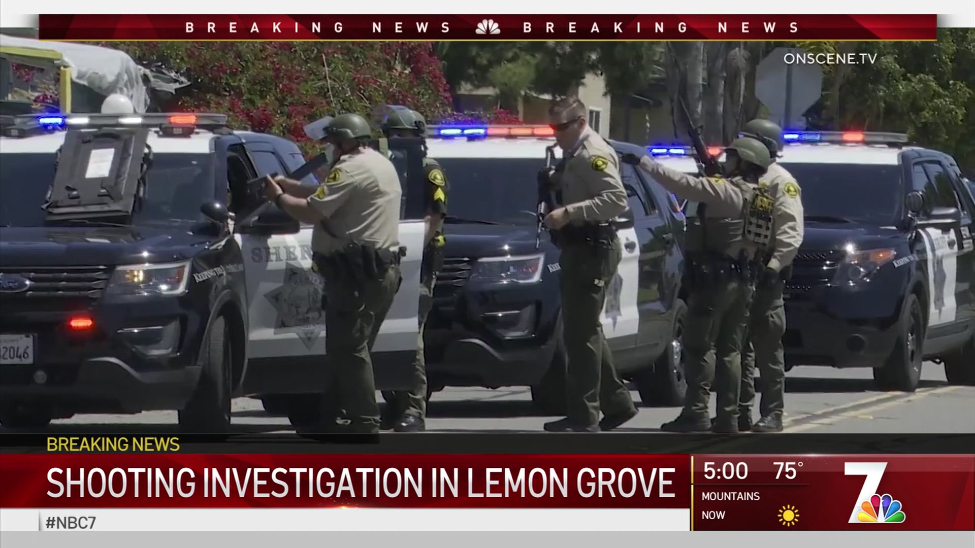 Shooting Investigation Underway in Lemon Grove NBC 7 San Diego