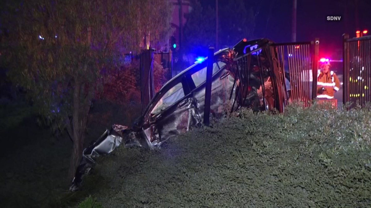 Suspected Drunk Driver Crashes Through San Marcos HS Fence, 2 Hurt