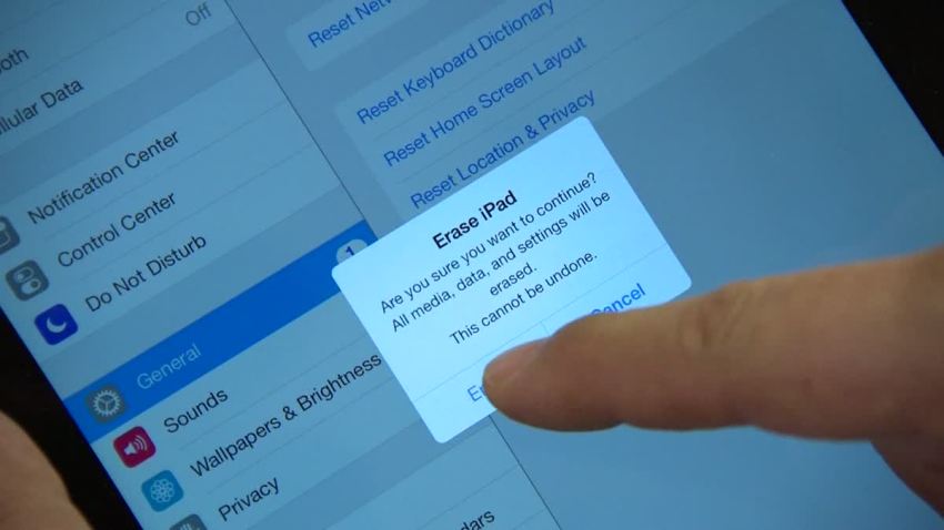 CR Erase iPad1