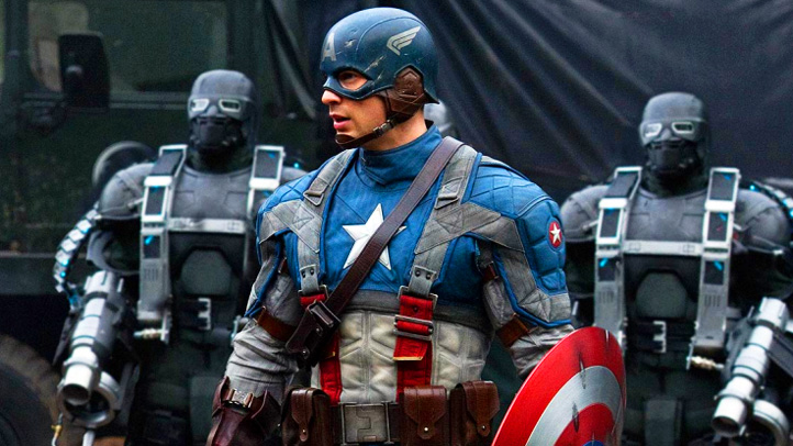 Captain America Chris Evans Movie Still