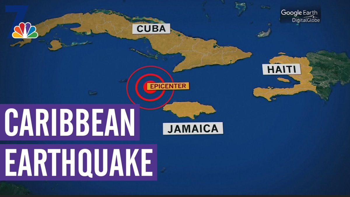 What’s Up Earthquake Shakes Western Caribbean NBC 7 San Diego