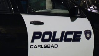 A Carlsbad police car