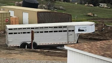 Cattle Trailer at Alpine Ranch