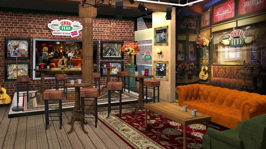 Central-Perk-Friends-Orange-Couch-Seating-Area