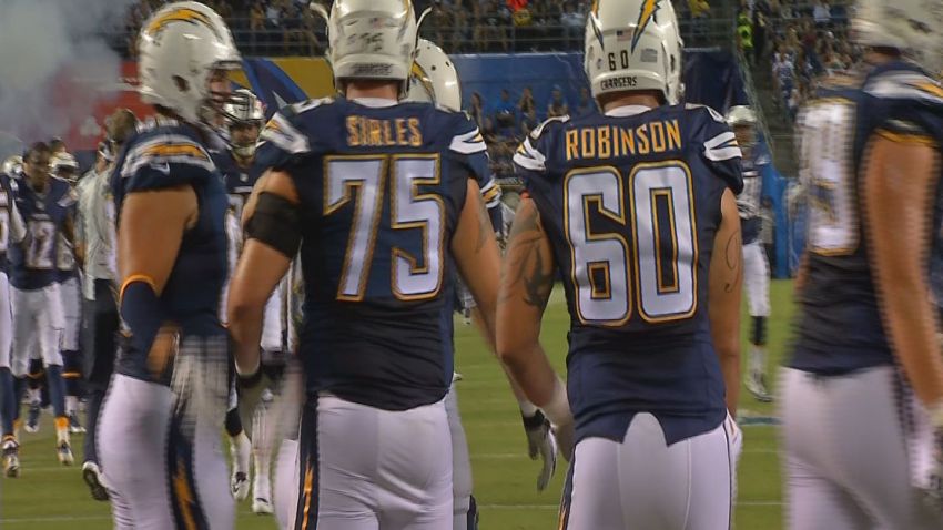 Chargers O-Line Reserves