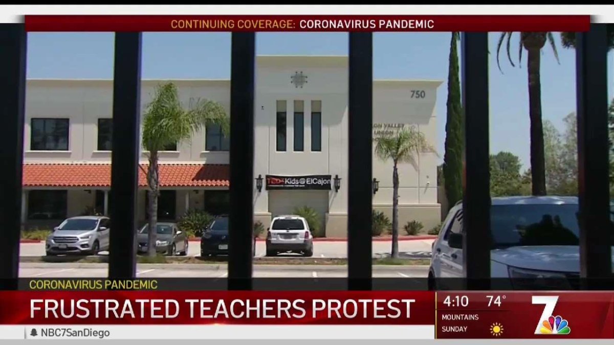 El Cajon Parents Worried Schools Won’t Ever Get Back to Normal NBC 7 San Diego