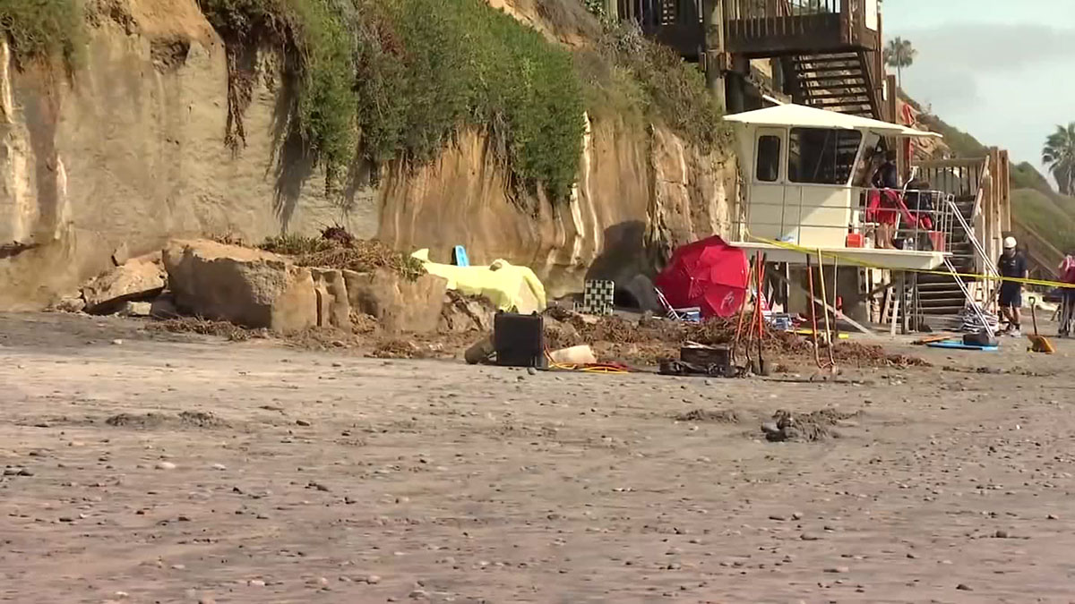 3 Killed, 2 Hurt in Leucadia Cliff Collapse: Sheriff's ...