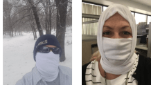 San Diego County employees wearing PPE provided by management. Some fear its not enough.