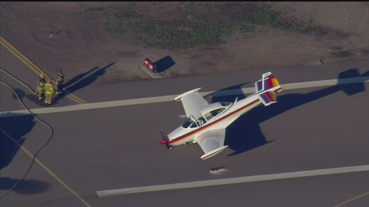 Plane Makes Hard Landing at El Cajon Field NBC 7 San Diego