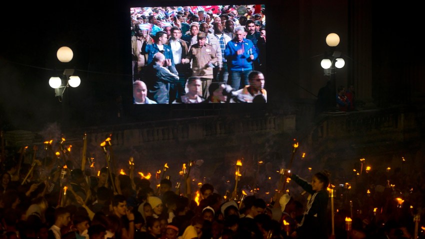 Cuba Torch Parades