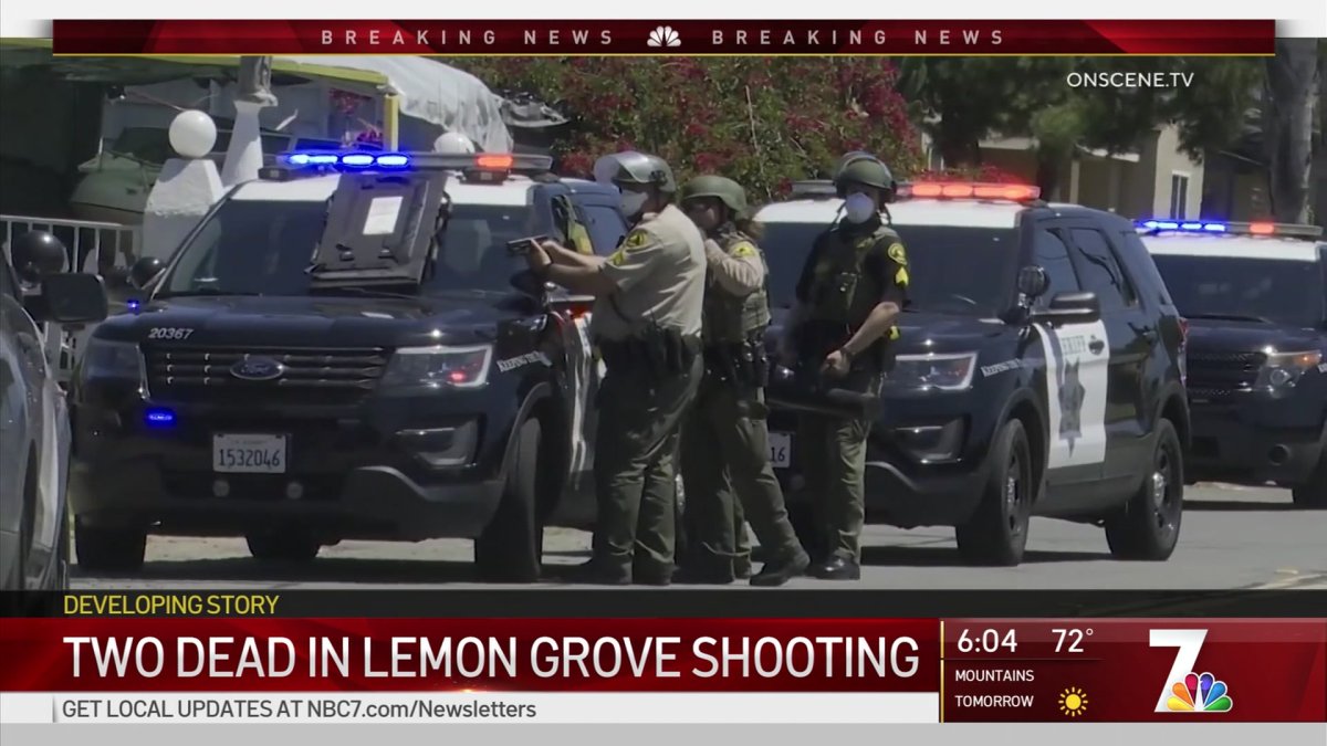 Two Dead in Lemon Grove Shooting NBC 7 San Diego