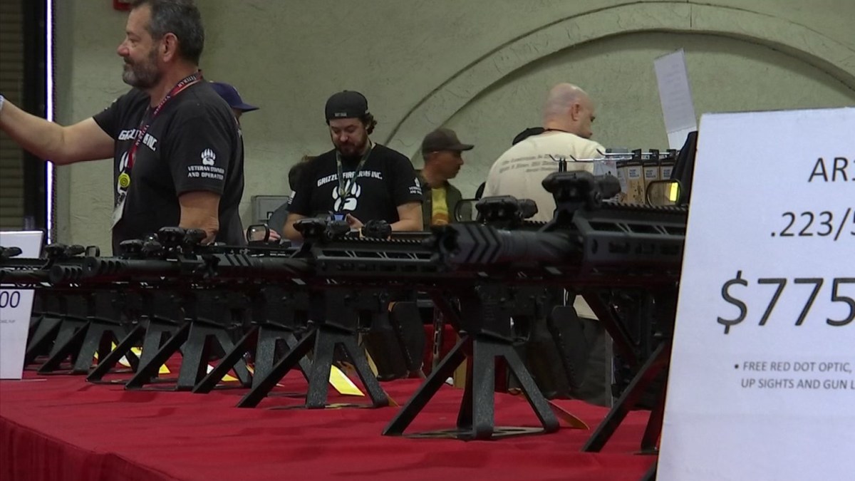 Crossroads of the West Gun Show Returns to Del Mar NBC 7 San Diego