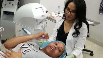 Dr. Tess Was Put to The Test By Performing Her Time Machine Procedure on a California Live Host