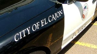 An El Cajon police patrol car