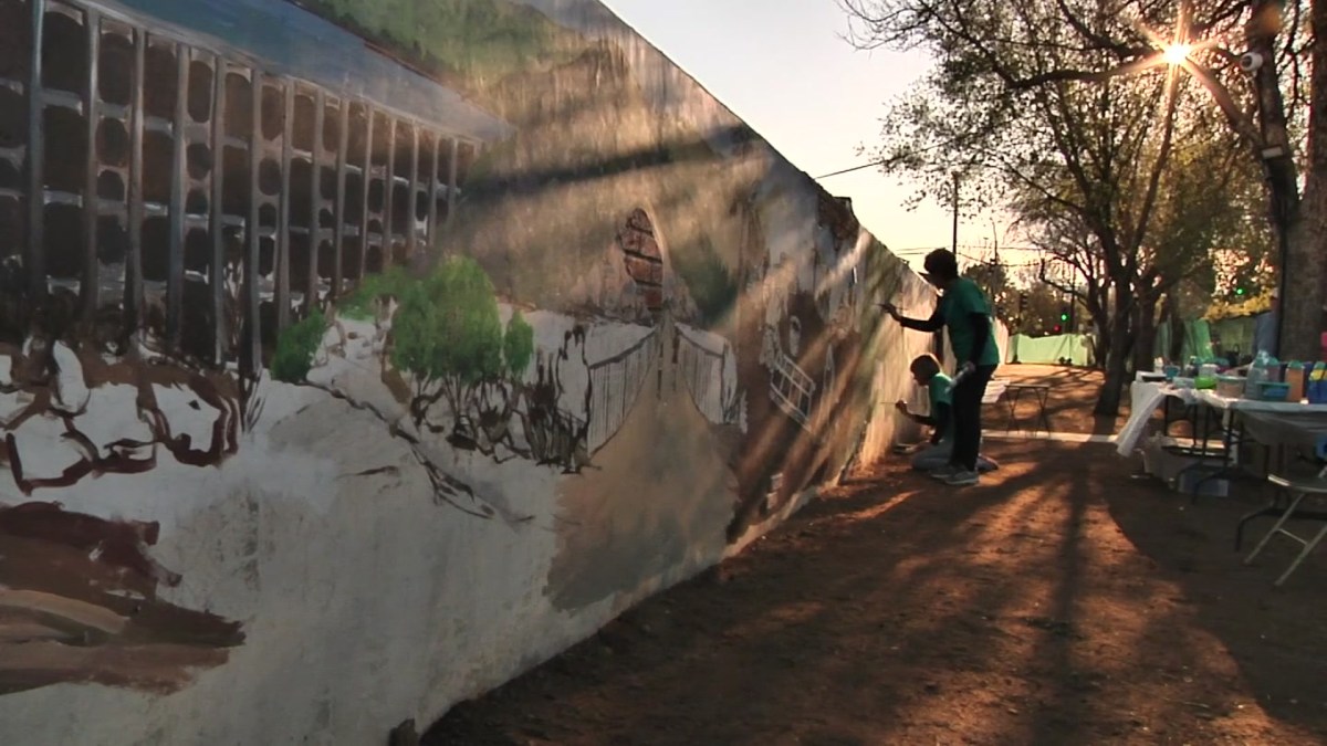 Escondido Duo Paints 180FootLong Mural of City’s History NBC 7 San