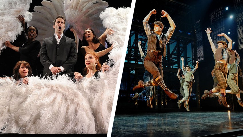 GETTY SLANT - Newsies and Chicago