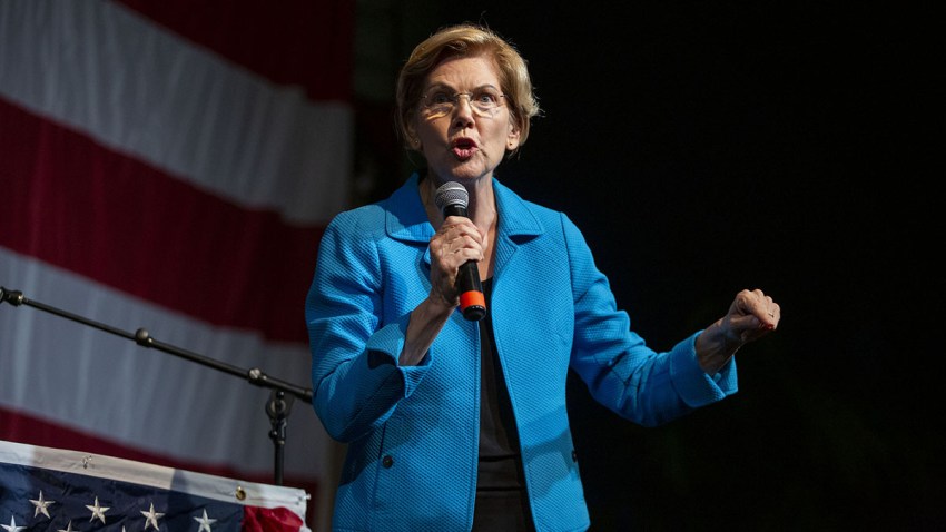 Elizabeth Warren-Democratic Wing Ding-Iowa