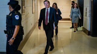 Inspector General Michael Atkinson Appears Before House Permanent Select Committee On Intelligence For Closed Door Briefing