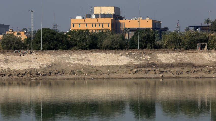 US Embassy building in Baghdad