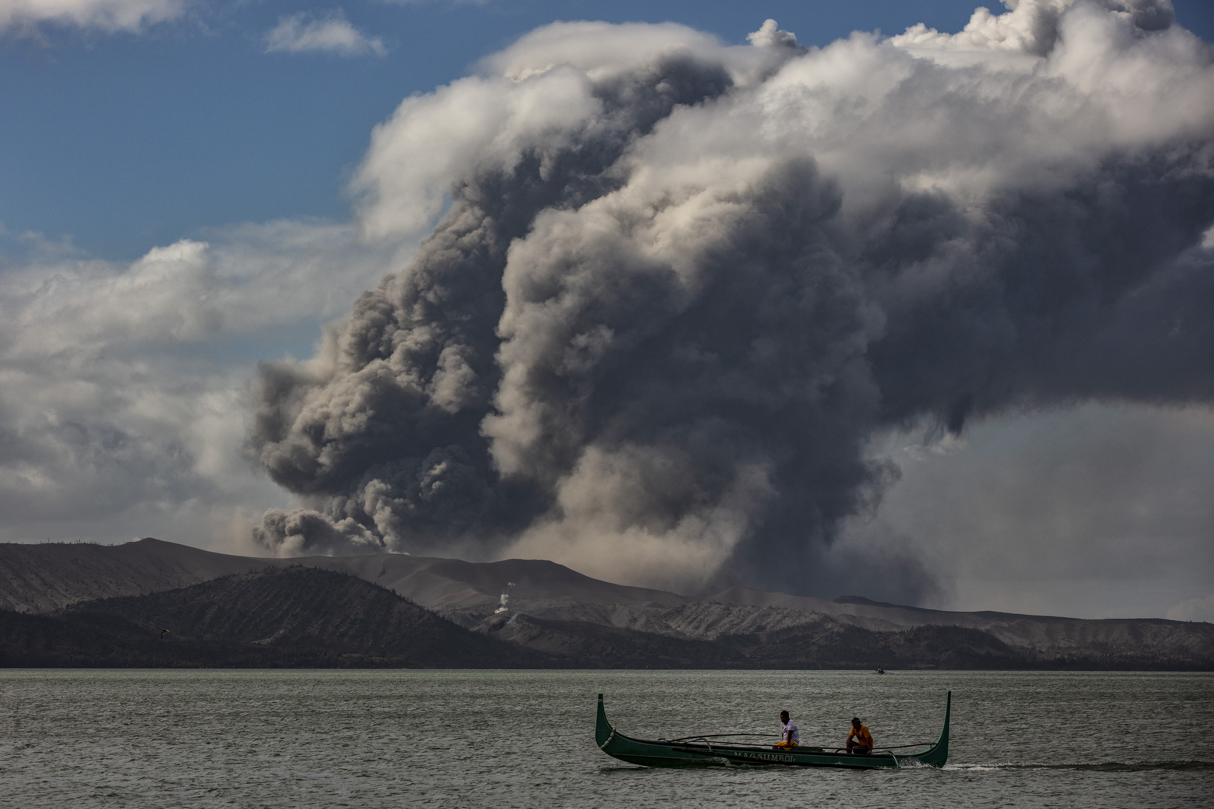PHOTOS Taal  Volcano  Erupts Spewing Lava Ash over  PHOTOS Taal  Volcano  Erupts Spewing Lava Ash over