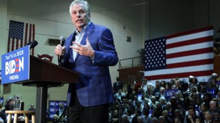 terry mcauliffe campaigns for biden