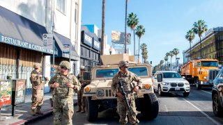 National Guard in Los Angeles