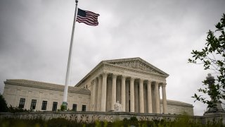 In this June 17, 2020, file photo, the U.S. Supreme Court building stands in Washington, D.C.