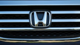 The Honda logo.