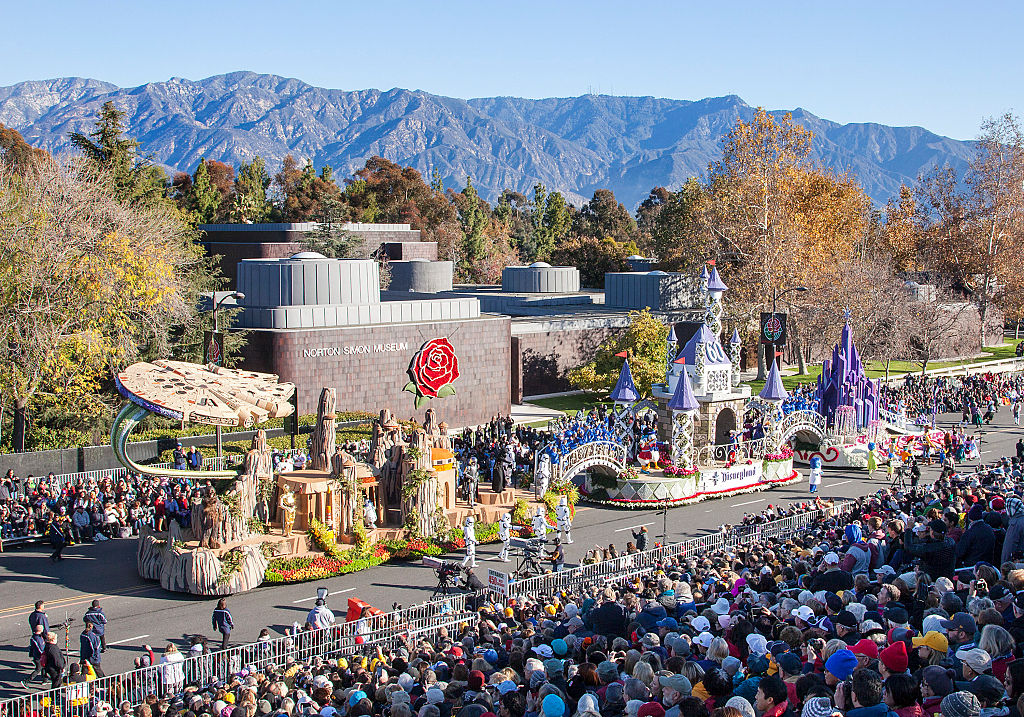 There's a possibility of rain for the iconic Rose Parade