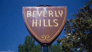 Beverly Hills City Sign