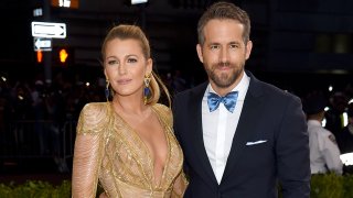 In this May 1, 2017, file photo, Blake Lively and Ryan Reynolds attend the "Rei Kawakubo/Comme des Garcons: Art Of The In-Between" Costume Institute Gala at Metropolitan Museum in New York City.