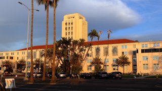 The San Diego City and County Administration Building in San Diego, California on January 14, 2018.