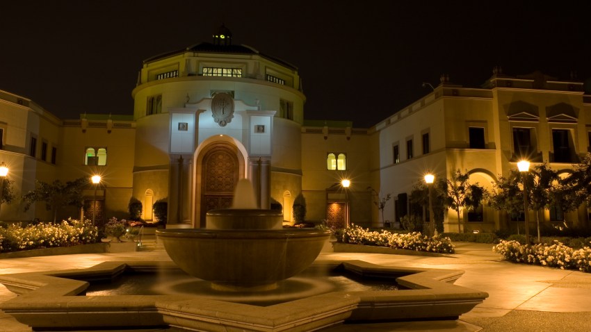 fountain building