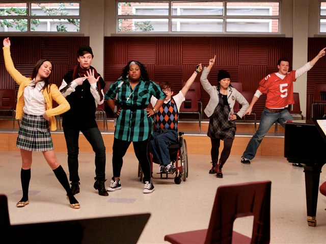 Glee Action Shot