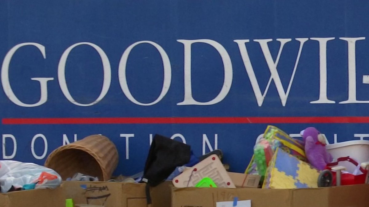EndofYear Donations Pick Up at Goodwill NBC 7 San Diego