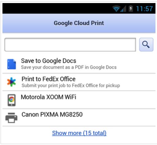 GoogleCloudPrint