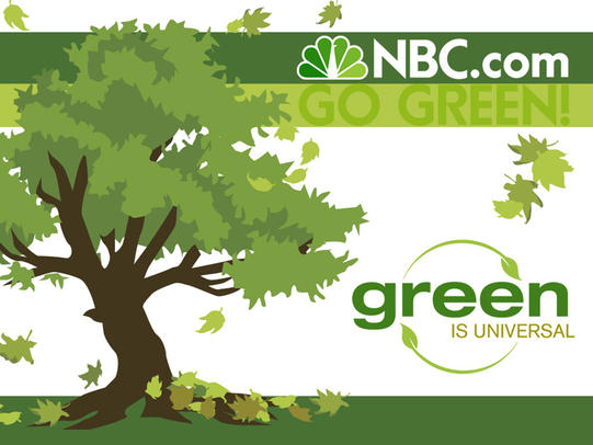 Green is Universal logo