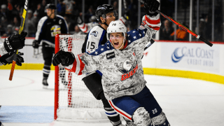 Gulls Lundestrom Winning Goal