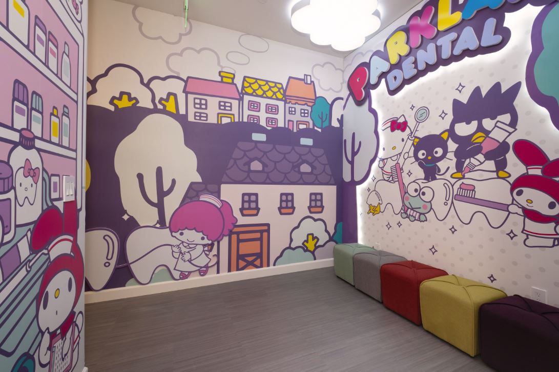 The First Hello  Kitty  Themed Dental Office  in the US is 