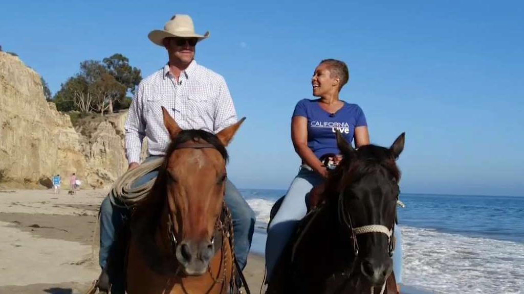 Horseback Riding On The Beaches Of Santa Barbara Nbc 7 San Go Santa Barbara Nbc 7 San Go