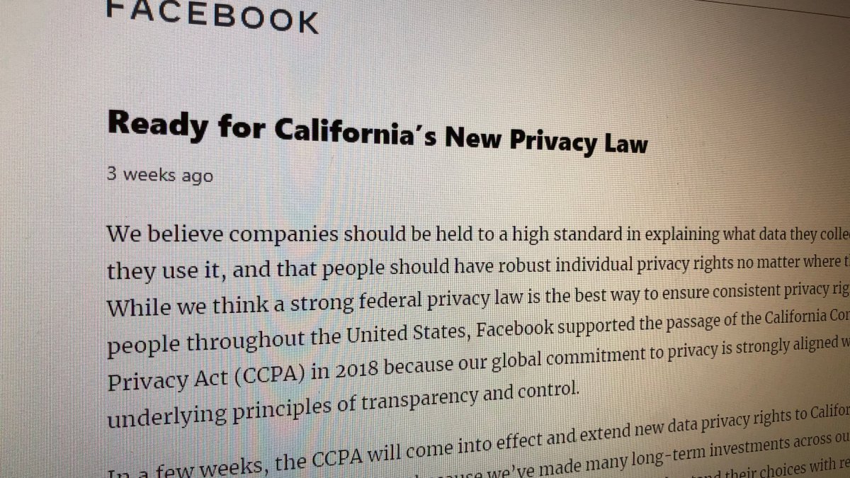 California Rolls Out Strongest Data Privacy Law in US NBC 7 San Diego