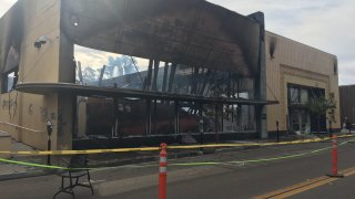 Randall Lamb building Burned in La Mesa