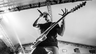 Slightly Stoopid’s Miles Doughty (shown here performing in Brazil in January), sits in as the SoundDiego Podcast’s very first guest. (Photo by JP Lima)