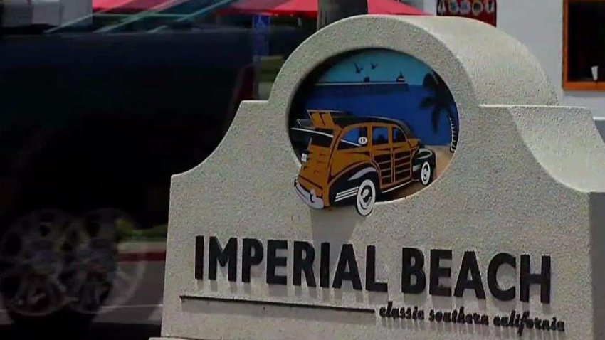 A sign for the city of Imperial Beach in San Diego County.