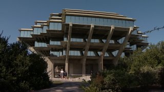 UC San Diego’s Geisel Library in 2019.