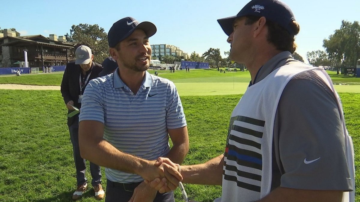 Jason Day Shows Appreciation for First Responders at Farmers Insurance ...