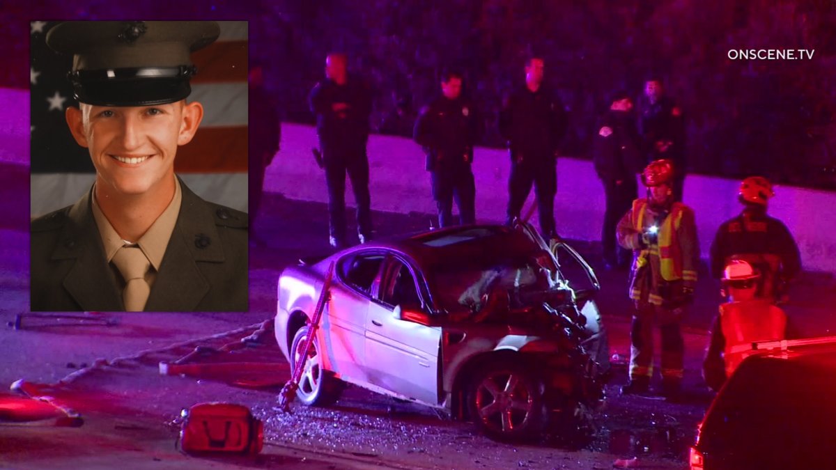 US Marine Killed in Grisly WrongWay Crash ID’d NBC 7 San Diego